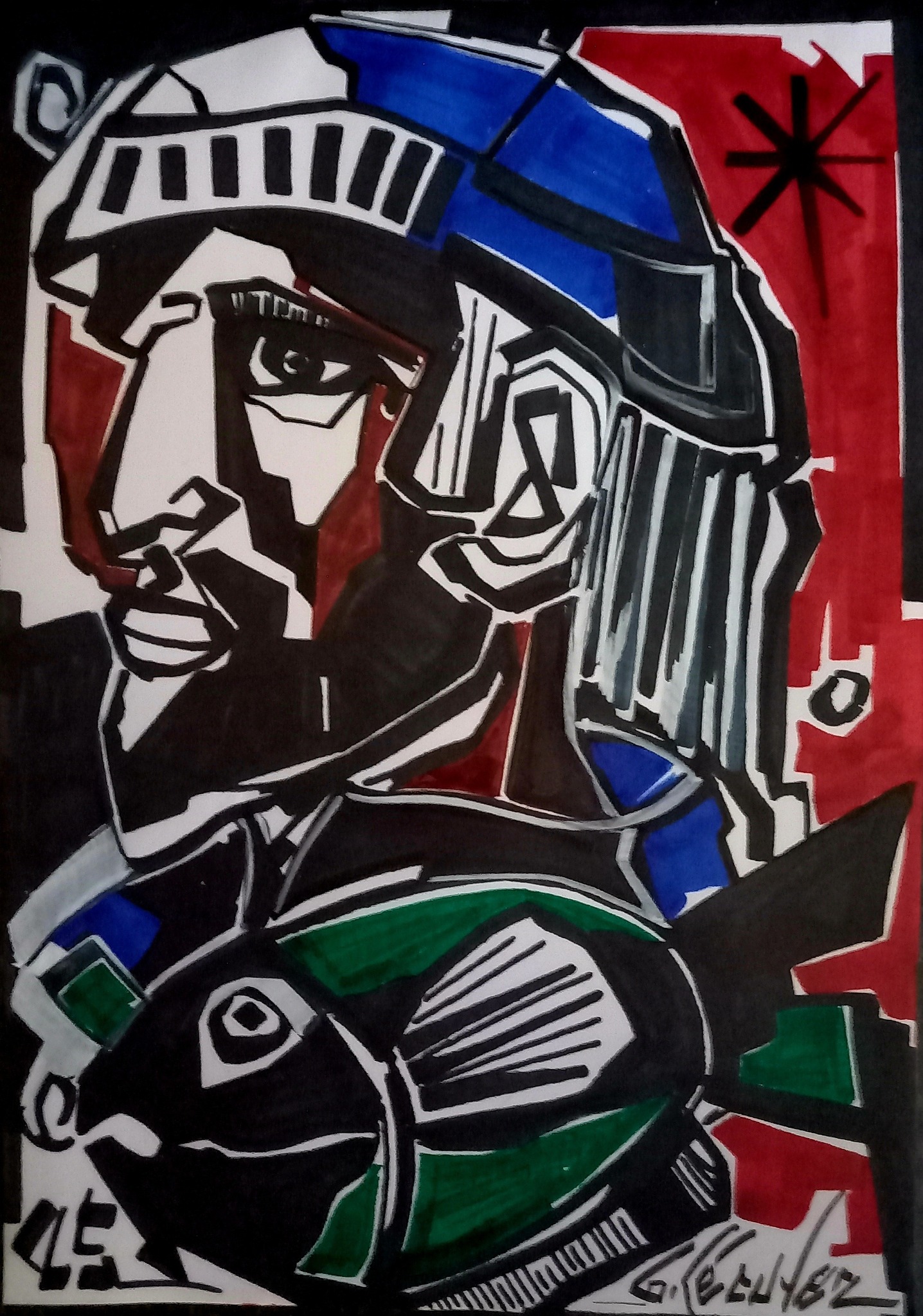 artiste marin breton dessins peintures bretagne