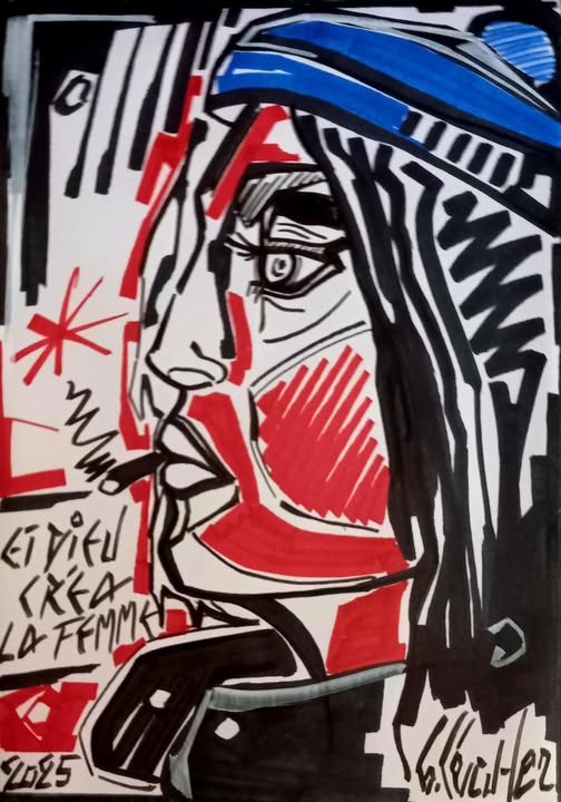 dessin  dieu  la femme