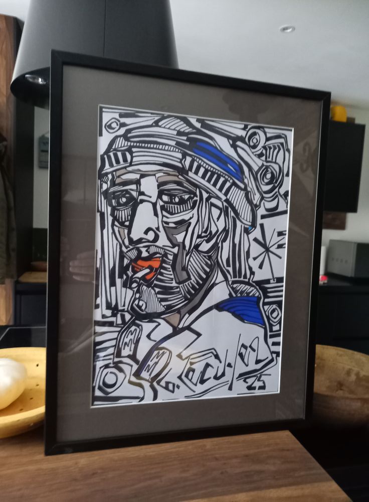 marin solo bretagne dessin artiste peintre