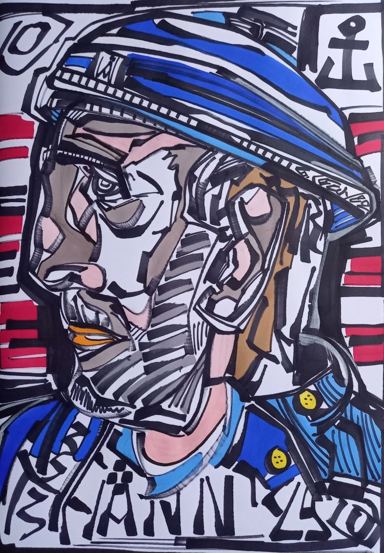 portrait YANN dessin COLLECTION