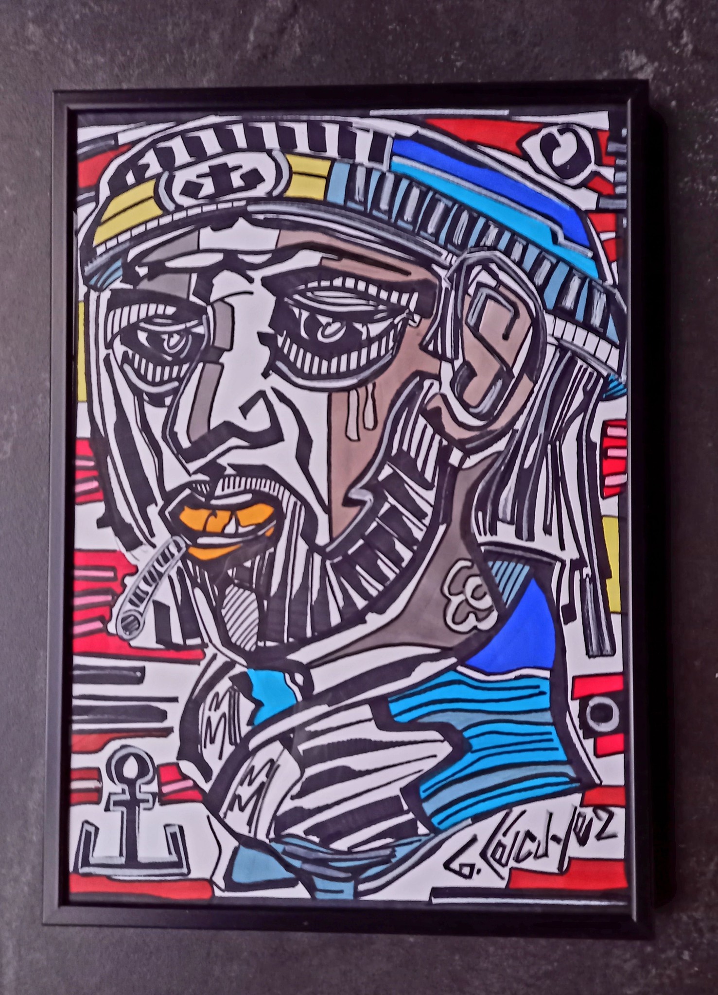 marin perdu dessin bretagne europe