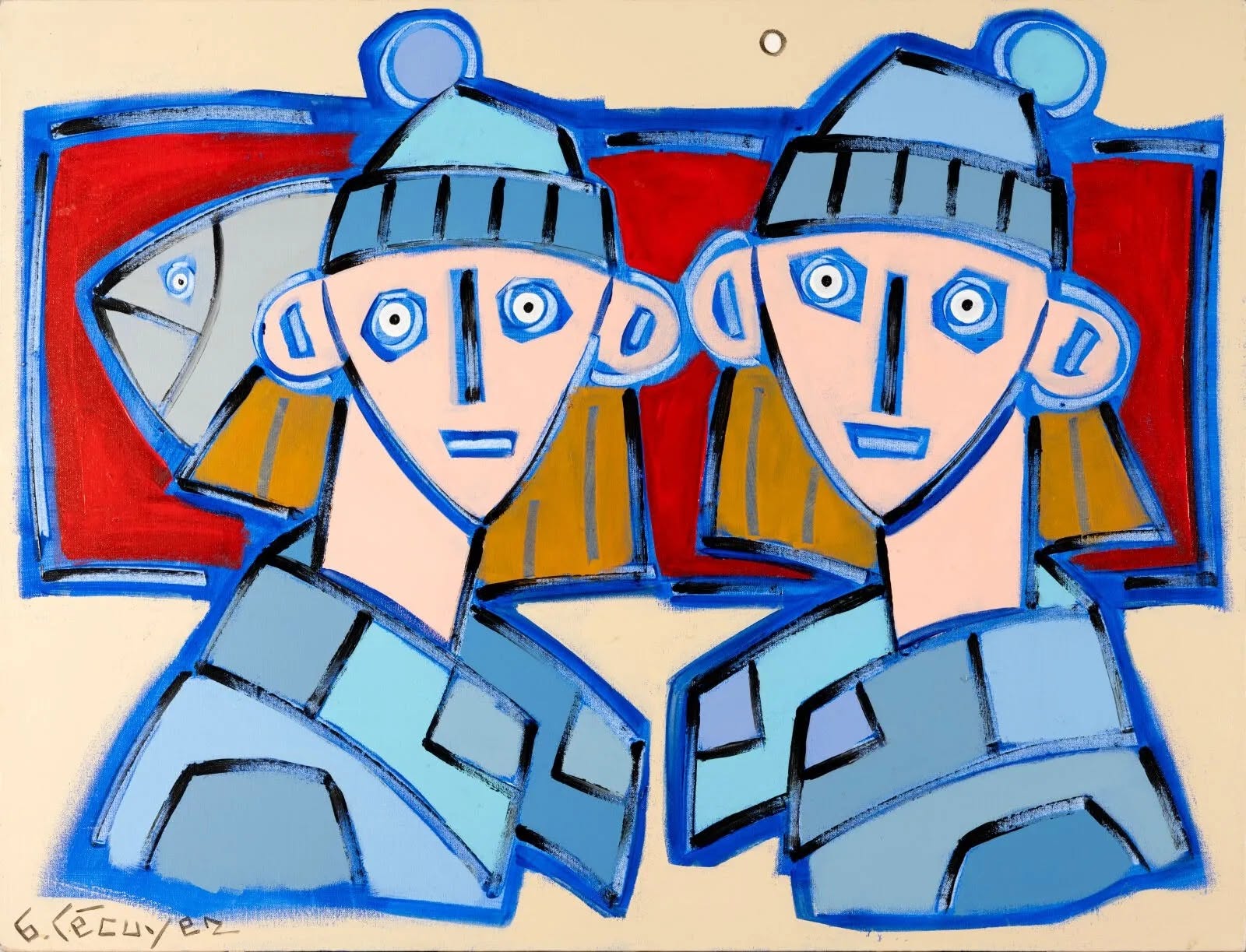 freres marins peinture bretonne