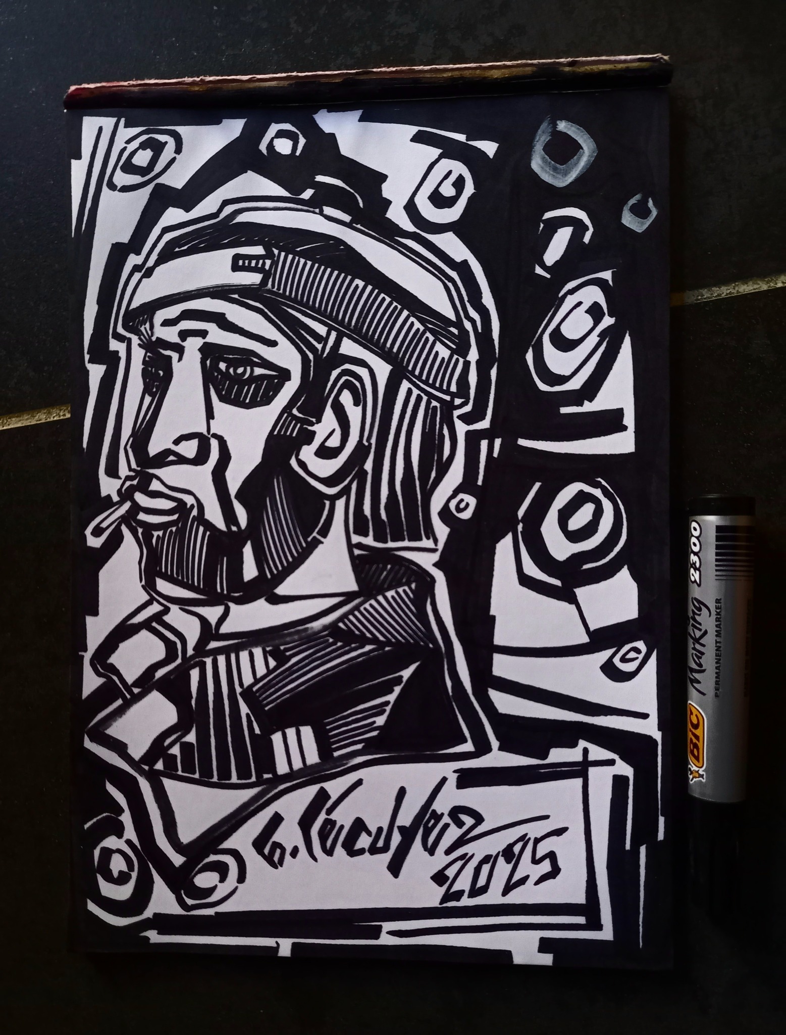  peintre breton contemporain designer dessinateur 